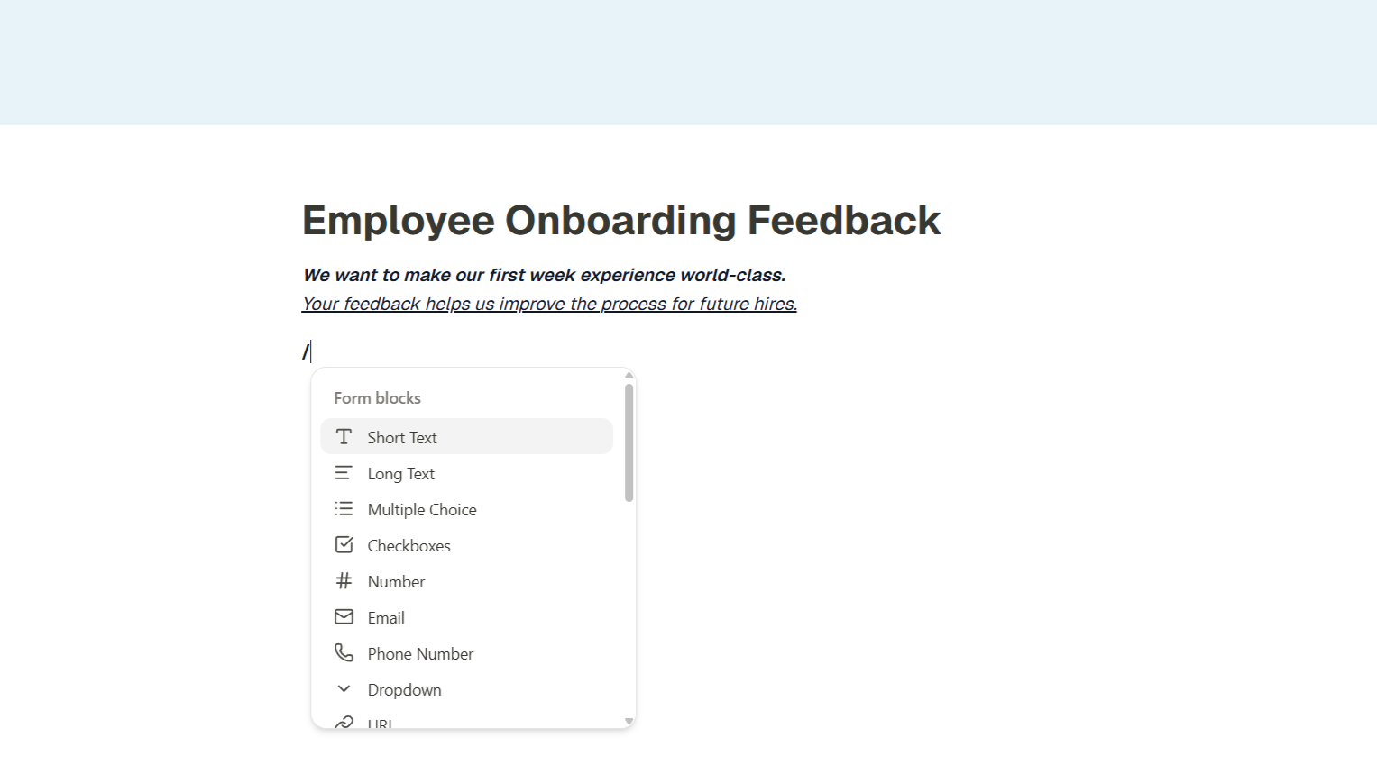 Styling customization mockup